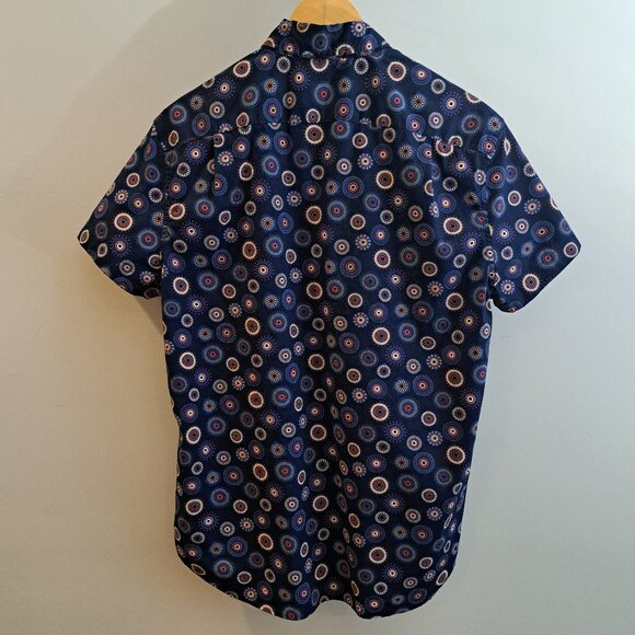 J. Crew Men's Medium Flex Washed Slim Fit Short Sleeve Shirt Style #BG955 - Picture 3 of 13